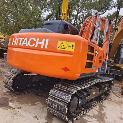 Excavadora usada Hitachi ZX120-3 Crawler com 12ONS peso operacional em boas condições