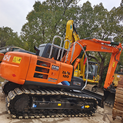 Desconto Usado Hitachi ZX120 Excavator ZX120-3 com 12 toneladas de peso operacional de 2015