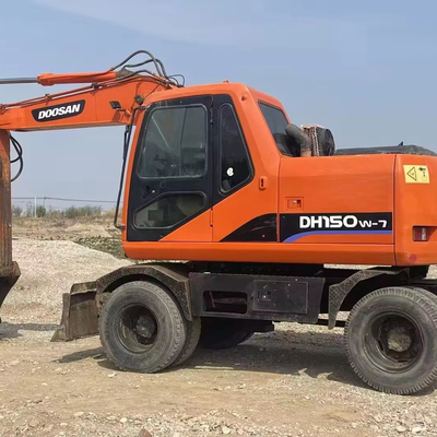 96KW DB58TIS Motor Excavadora Doosan Roda de rastreador Dh150w-7 Dh140 Dx 60 Excavadoras usadas