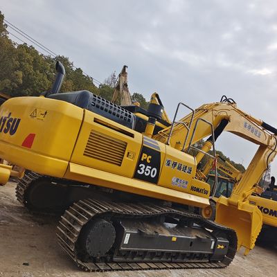 33 toneladas peso operacional usado Komatsu Pc350-7 escavadeira para projeto de construção em A