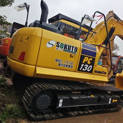 66KW Motor 4D95LE-3 Komatsu PC130-7 Mini Excavadora para Pequenas Construções