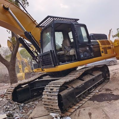 1.8M3 Capacidade de balde Excavadora Cat 336D usada com potência total e bom estado do carro