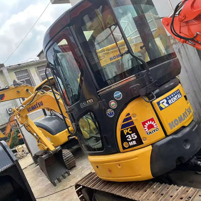 4D88E-6 Motor Komatsu PC35 Excavadora Mini Bagger 3500 KG Peso