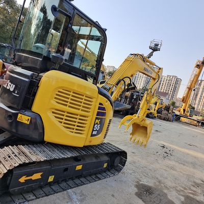 Baixo Peso de Operação KOMATSU PC35 PC55 Mini Excavadora para as Vossas Necessidades de Construção
