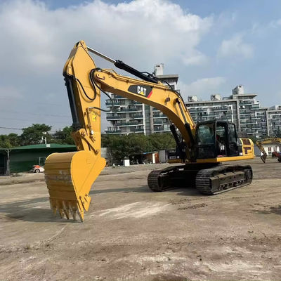 Excavadora de projeto original CAT330D com calçados usados e peso da máquina de 36000 kg