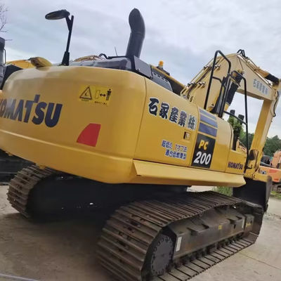 8000 Profundidade máxima de escavação Excavadora Komatsu PC200-8 usada com bomba hidráulica original