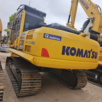 Excavadora japonesa PC200-7 PC200-8 com motor original e capacidade de balde de 1 cbm