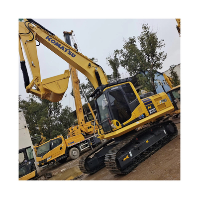 KOMATSU PC200-8 Excavadora de rastreador hidráulico Máquina pesada acessível para construção