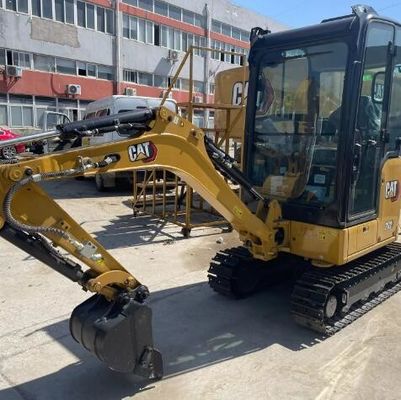 Excavadora hidráulica usada CAT 302cr com motor C1.1 e peso de 32000 kg