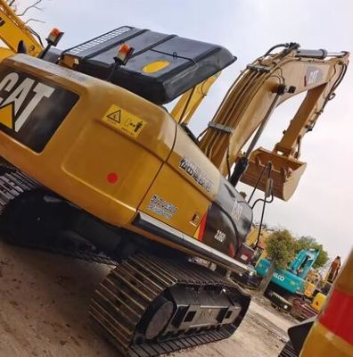 Excavadora CAT 336D de segunda mão de 36 toneladas com pintura original e capacidade de balde de 2,0 m3