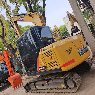 Excavadora SANYsy75c pro usada com bomba hidráulica ORIGINAL e alta eficiência de trabalho