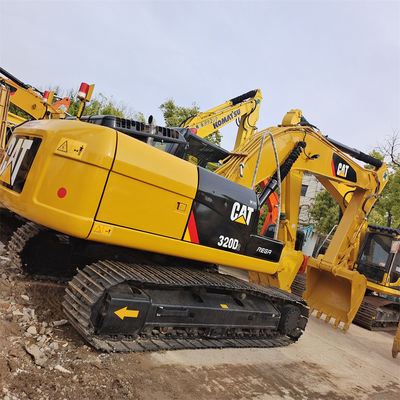 Boa condição Excavadora original japonesa CAT320D com profundidade máxima de escavação de 6810MM