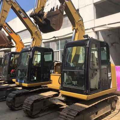 Excavadora japonesa original CAT 307E com poucas horas de trabalho em lojas de materiais de construção