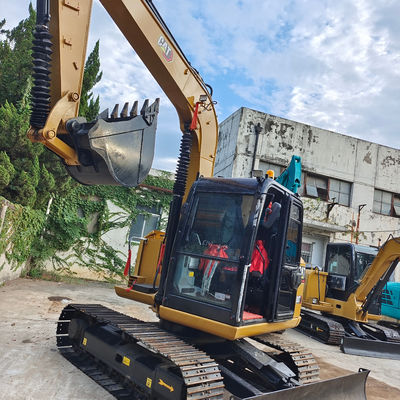 Mini de segunda mão de 7 toneladas Caterpillar Crawler Excavator Usado Cat 307/E70B/307E/307D Excavator