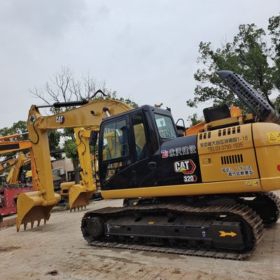 Cat 320D Excavadora de rastreamento Profundidade máxima de escavação de 6810 mm e velocidade nominal de 3,5 / 5.7