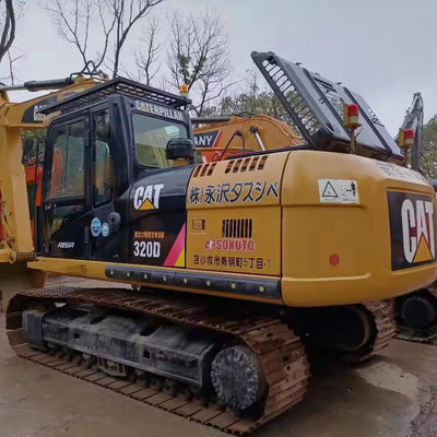 Excavadora usada Caterpillar 320D2L para movimentação de terra Altura máxima de escavação 7840MM