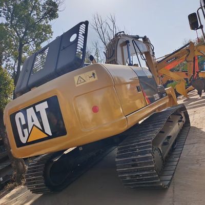 Excavadora usada CAT 320D 320DL com bomba hidráulica original de 20 toneladas de peso operacional