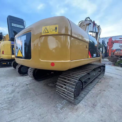 Sistema totalmente hidráulico 140KW Excavadora Cat 320DL usada para equipamentos pesados de construção