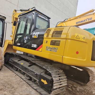 Excavadoras Caterpillar 320D usadas válvula hidráulica original e sapatos de pista usados com 1
