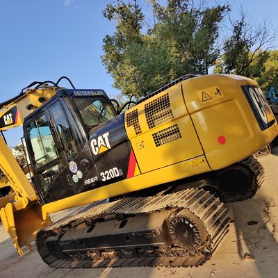 Excavadora usada 20TON CAT320DL 320C 320D 320D2 320 Velocidade nominal 3.5/5.7 com marca original