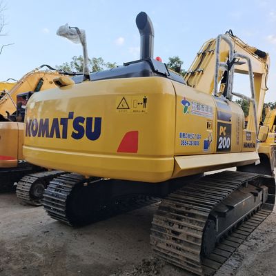 20 toneladas Komatsu PC200 Excavadora usada/Boa condição Excavadora hidráulica japonesa original