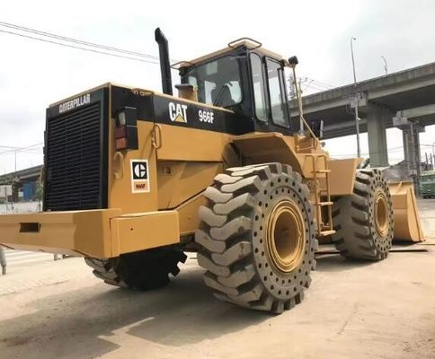 92 KW Carregador de rodas dianteiras Caterpillar 966F usado com excelente desempenho
