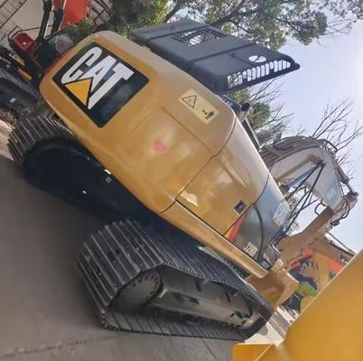 C6.4ACERT Excavadora de engrenagem usada Cat 320d 20 toneladas com bomba hidráulica original