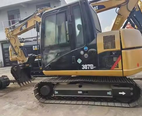 ORIGINAL bomba hidráulica usado pequeno gato 307D Excavador de rastreamento 307 modelo suporte de vídeo