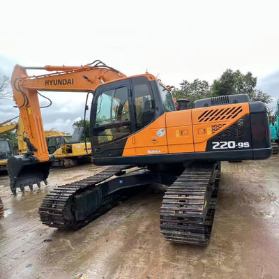 35 velocidade nominal usado Hyundai 220LC-9S Crawler Excavator para suas necessidades de construção