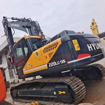 Excavadora Hyundai 220LC-9S de 20 toneladas para máquinas de construção na fábrica