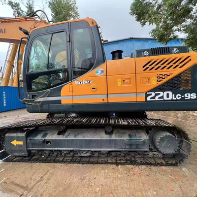 2016 Excavadoras usadas Máquinas de construção 20 toneladas Excavadora hidráulica Hyundai 220