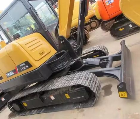 Peso de operação 5780KGS Usado Sany SY55C Excavadora de rastreador hidráulico Excavadora de segunda mão