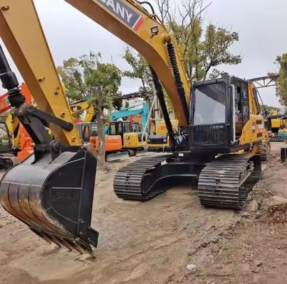 Sany SY215C Excavadora hidráulica com 600 horas de trabalho e 21000 kg de peso da máquina