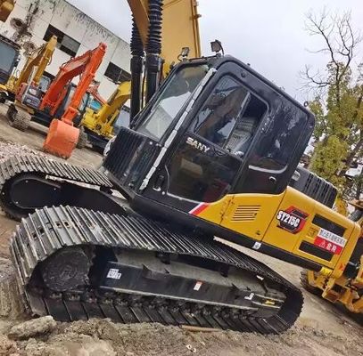 Motor ISUZU Usado Sany SY215C Excavadora Hidráulica para Equipamentos de Construção