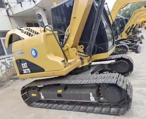 Bomba hidráulica de pequeno porte usada Cat 307D Excavadora Crawler Caterpillar 307 Modelo de suporte de vídeo Cat307D