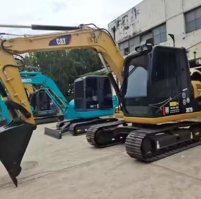 Pequeno Usado Cat 307D Excavador Crawler Caterpillar 307 Modelo de suporte de vídeo Cat307D