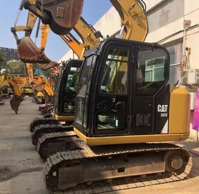 Excavadora Caterpillar CAT307 Em segunda mão com máquina de rastreamento 0,31 Capacidade de balde