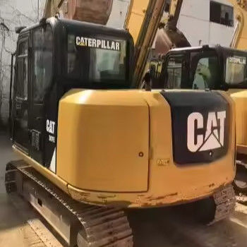 Máquina de arrasto CAT307 Excavadora de segunda mão 1900 Horas de trabalho 6800 kg Peso da máquina