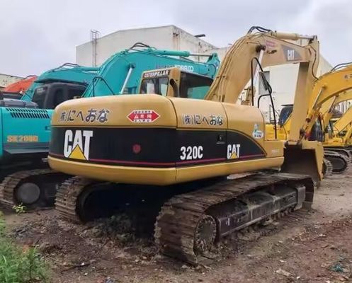Japão 320C Excavadora Caterpillar Usada Modelo 2018 Excelente Condição