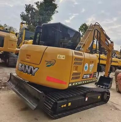 Excavadora SANYsy75c Pro Usada Alta eficiência de trabalho e válvula hidráulica ORIGINAL