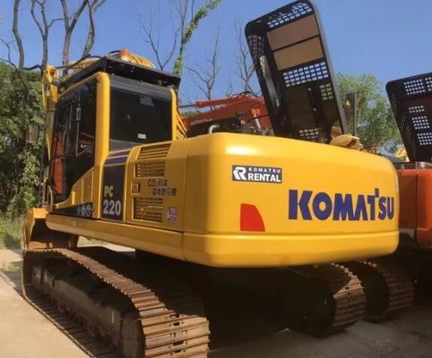 Excavadora Komatsu PC220-8 com capacidade de balde de 1,2 cbm e peso da máquina de 22000 kg