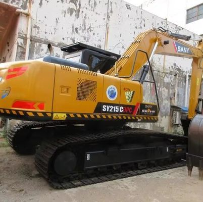 Sany SY215C Excavadora usada com bomba hidráulica original 21000 KG Equipamento de construção