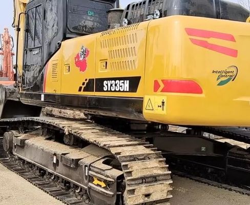 SANY SY335H Excavadora de segunda mão Válvula hidráulica original 1.9 Capacidade de balde Venda