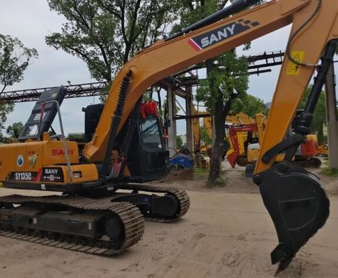 Sany SY135C Excavadora hidráulica em excelente estado para construção