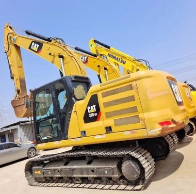 20800 kg Peso operacional Excavadora de rastreamento CAT 320DGC usada com capacidade de balde de 1 tonelada