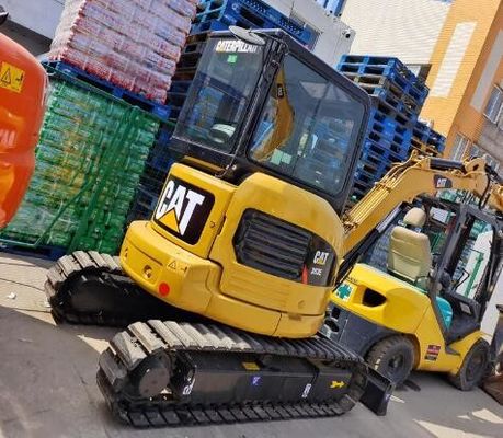Mini escavadeiras usadas CAT 303E de 3,5 toneladas