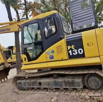 Japão Mini Excavator Komatsu PC130-7Used Komatsu Track Digger PC130 4D95LE-3 Motor