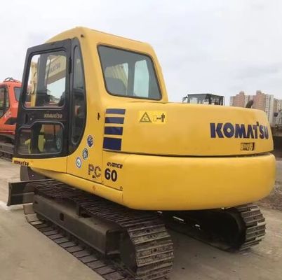 PC56-7 Excavadora Komatsu 6 toneladas Equipamento de escavação pequeno PC60 PC78US Excavadora