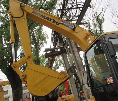 Excavadora KOMATSU PC110 de segunda mão com excelente desempenho em boas condições