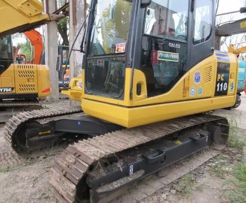 Válvula hidráulica original de segunda mão KOMATSU PC110 Excavadora de rastreamento 65KW a preços acessíveis
